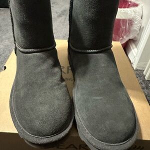 BearPaw Charcoal Winter Boots